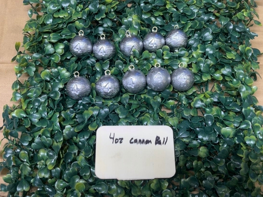 4 Oz Cannon Ball Sinkers